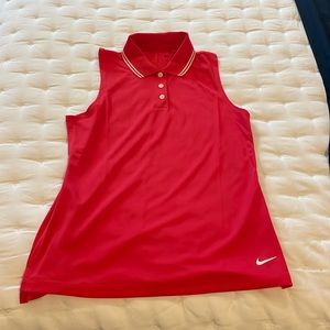 Women’s Nike Dri-Fit Sleeveless Tank top w/ collar - Size S
